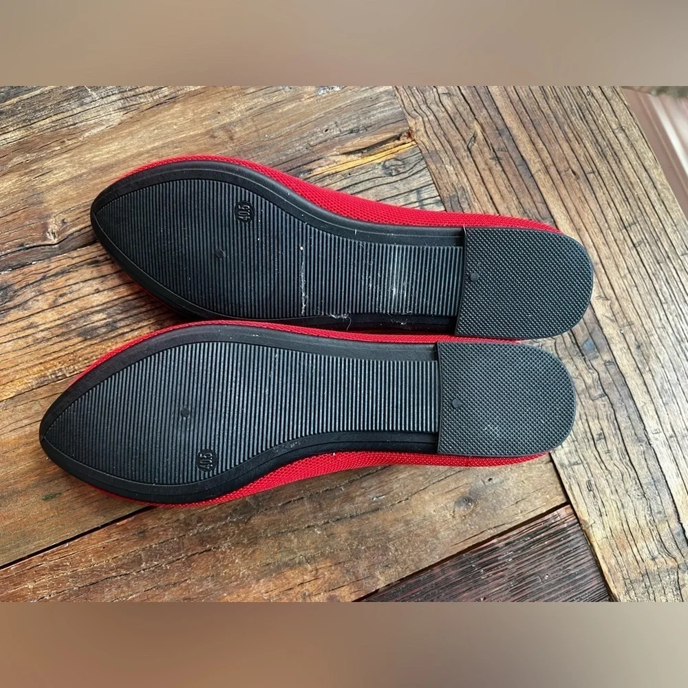 Red women’s Espedrilles sz 9.5